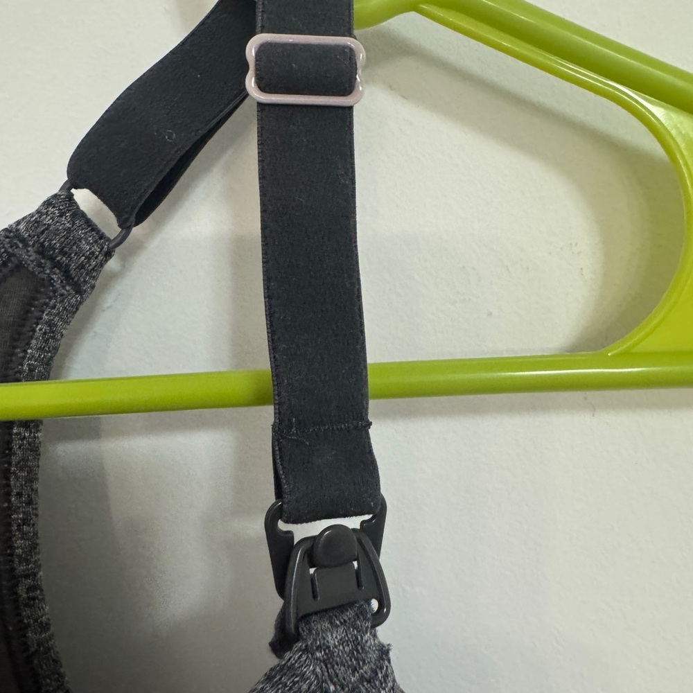 Gray Women's Nursing Bra - Picture 3 of 4